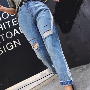 Boutique Brand Boyfriend Jeans